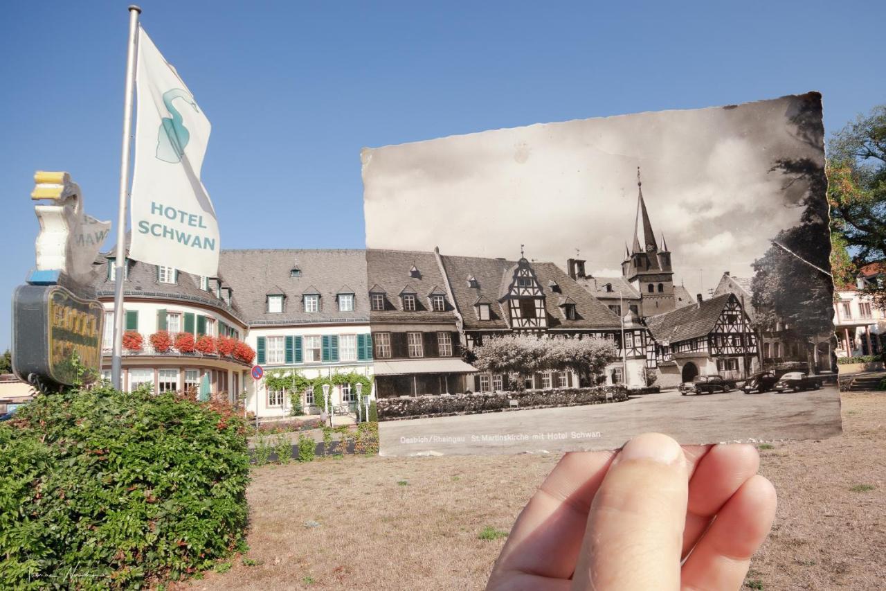 Hotel Schwan - Das Gaestehaus Ilse Oestrich-Winkel Exterior foto